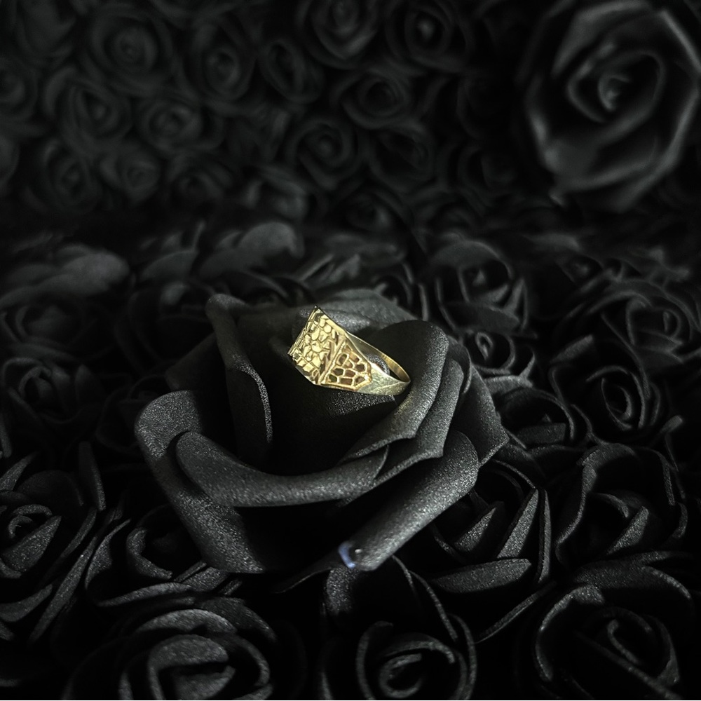 10k Gold Nugget Ring